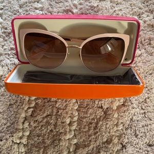 Never worn Kate Spade cat eye sunglasses